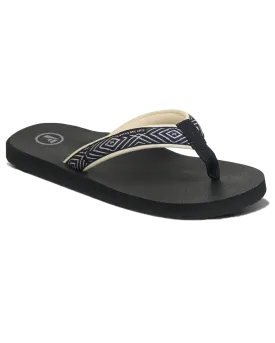 Yogi Flip Flops in Black